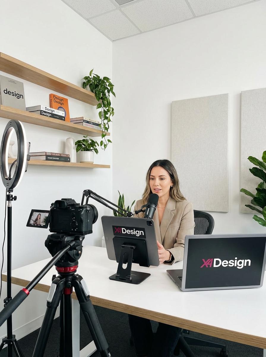 Hospitality brand concept scene